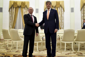 Kerry and Putin push for Syria truce, draft constitution `by August`